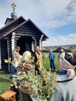 Богослужение в Лазареву субботу во Всехсвятской часовня с. Касьяновка