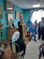 Иерей Алексий Жиляев посетил Кантемировский пансионат