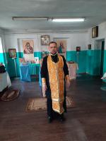 Богослужение в Успенском храме с. Новобелая