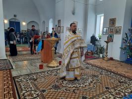 Воскресное богослужение в с. Зайцевка