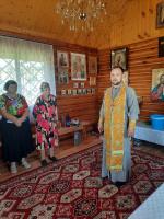 Богослужение в Свято-Покровской часовне с. Смаглеевка