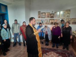 Богослужение в Димитриевскую родительскую субботу в Талах