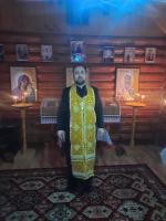 Богослужение в Свято-Покровской часовне с. Смаглеевка