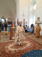 Богослужение в Неделю 25-ю по Пятидесятнице в Зайцевке