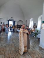 Богослужение в праздник Вознесения Господня в Зайцевке