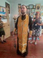 Богослужение в праздник Вознесения Господня в Шевченково
