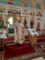 Богослужение в Покровском храме с. Осиковка
