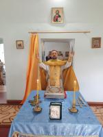 Богослужение в Успенском храме с. Новобенлая