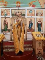 Богослужение в Покровском храме с. Осиковка