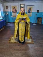 Богослужение в Успенском храме с. Новобелая