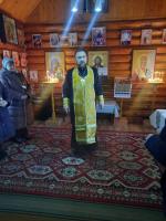 Богослужение в Свято-Покровской часовне с. Смаглеевка