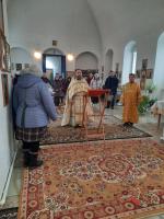 Богослужение в Неделю 27-ю по Пятидесятнице в Зайцевке