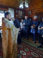 Богослужение в праздник Святого Богоявления в Смаглеевке, Касьяновке и Шевченково