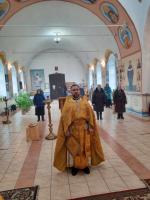 Богослужение в Покровском храме с. Осиковка
