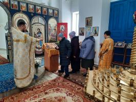 Богослужение в Неделю Сыропустную в Зайцевке