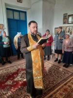 Богослужение в Никольском храме с. Талы