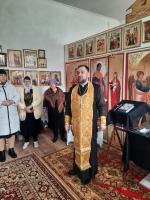 Богослужение в Никольском храме с. Талы