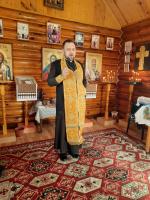 Богослужение в Свято-Покровской часовне с. Смаглеевка