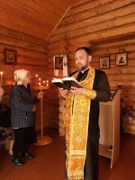 Богослужение в часовне в честь Всех Святых с. Касьяновка