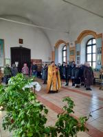 Богослужение в Покровском храме с. Осиковка