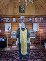 Богослужение в Свято-Покровской часовне с. Смаглеевка