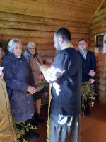 Богослужение в часовне в честь Всех Святых с. Касьяновка