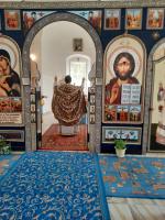 Богослужение в Великий Четверг в Зайцевке