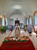 Богослужение в Великую субботу в Осиковке