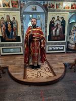 Иерей Алексий Жилеяв совершил Божественную литургию в Успенском храме с. Новобелая