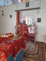 Богослужение в Покровском храме с. Осиковка