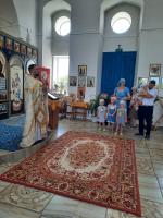 Богослужение в Неделю 5-ю по Пятидесятнице в Зайцевке