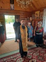 Богослужение в праздник происхождения честных древ Животворящего Креста Господня в Смаглеевке