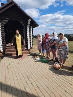 Богослужение в праздник Преображения Господня в Смаглеевке и Касьяновке