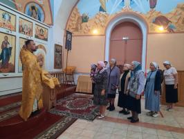 Богослужение в субботу 13-й седмицы по Пятидесятнице в Осиковке