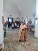 Богослужение в Неделю 13-ю по Пятидесятнице в Зайцевке