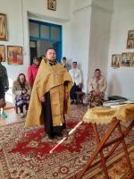 Богослужение в праздник Всемирного Воздвижения Честного и Животворящего Креста Господня в Никольском храме с. Талы