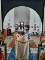 Богослужение в Неделю 16-ю по Пятидесятнице в Зайцевке