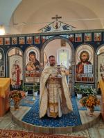 Богослужение в Неделю 17-ю по Пятидесятнице в Зайцевке