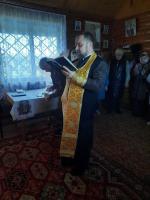 Богослужение в праздник Покрова Пресвятой Богородицы в Свято-Покровской часовне с. Смаглеевка