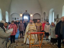 Богослужение в Неделю 21-ю по Пятидесятнице в Зайцевке