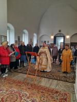 Богослужение в Неделю 23-ю по Пятидесятнице в Зайцевке