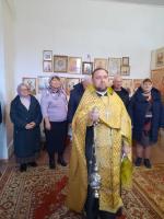 Богослужение в Никольском храме с. Талы