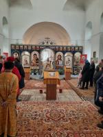 Богослужение в Неделю 25-ю по Пятидесятнице в Зайцевке