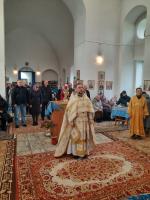 Богослужение в Неделю 26-ю по Пятидесятнице в Зайцевке