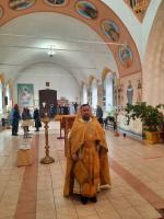 Богослужение в субботу 27-й седмицы по Пятидесятнице в Осиковке