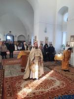 Богослужение в Неделю о мытаре и фарисее в Зайцевке