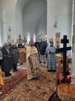 Богослужение в Неделю о блудном сыне в Зайцевке