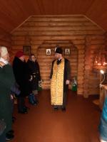 Богослужение в праздник Сретения Господа Нашего Иисуса Христа в Смаглеевке и Касьяновке