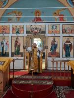 Божественная литургия в субботу сырной седмицы в Осиковке