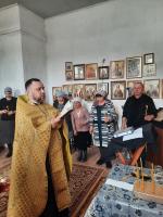 Богослужение в субботу 2-й седмицы Великого поста в Никольском храме с. Талы